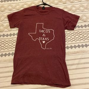 Texas & Tacos size S T-shirt